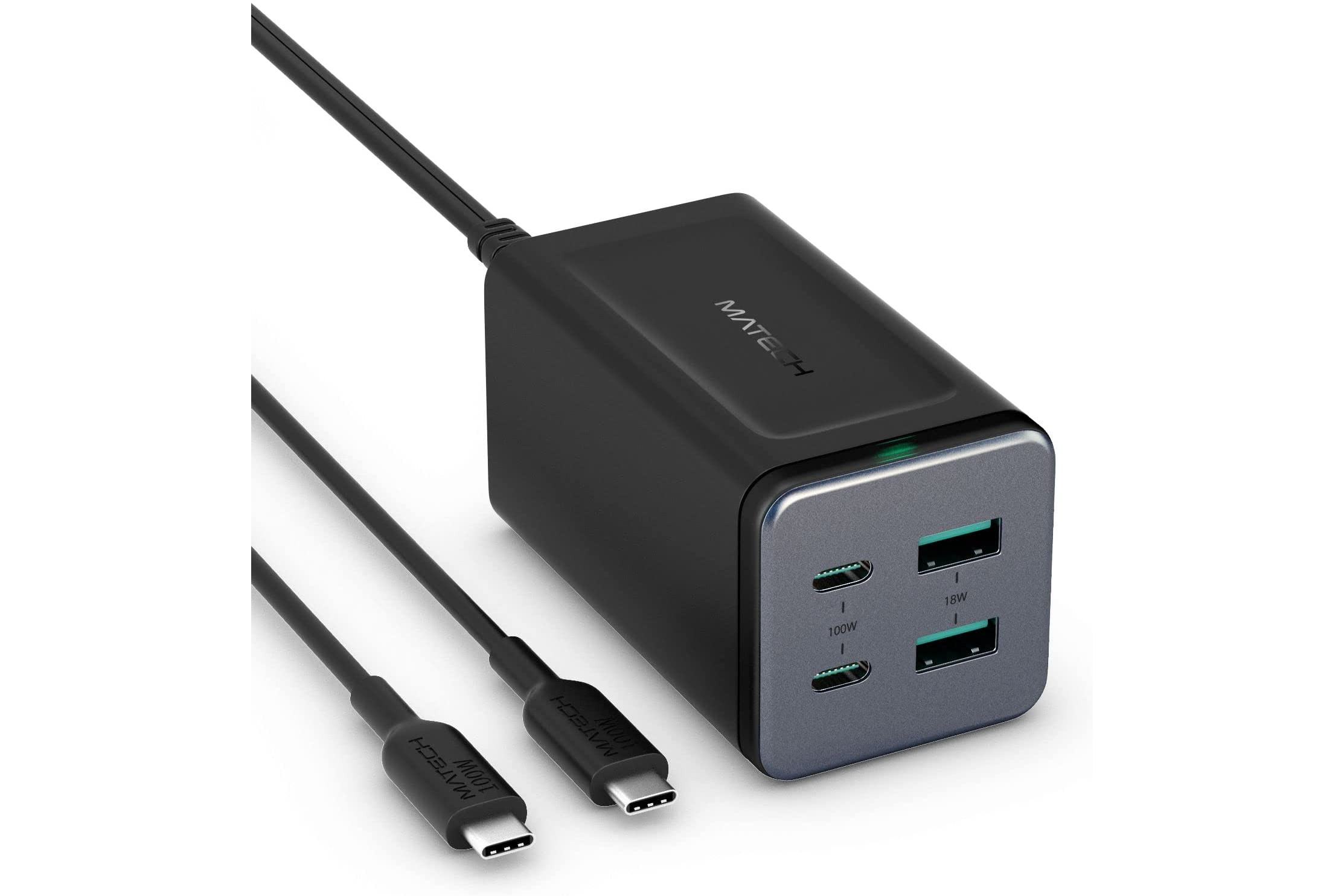 100W給電対応の急速充電器「MATECH Sonicharge Quad 120W」、プライム