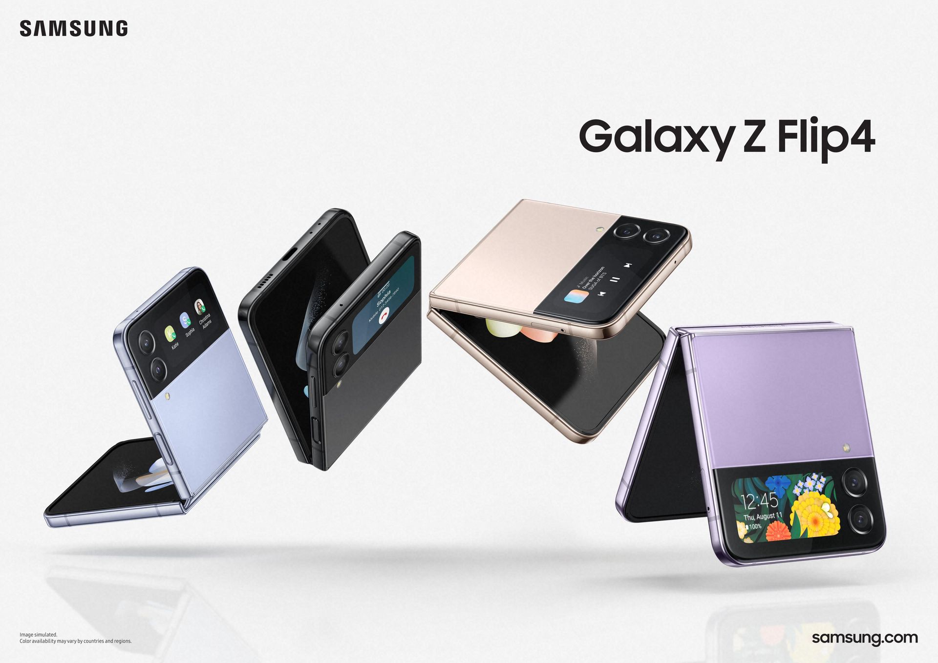 30,800円Galaxy Z Flip4 ミラーブラック 256 GB SIMフリー
