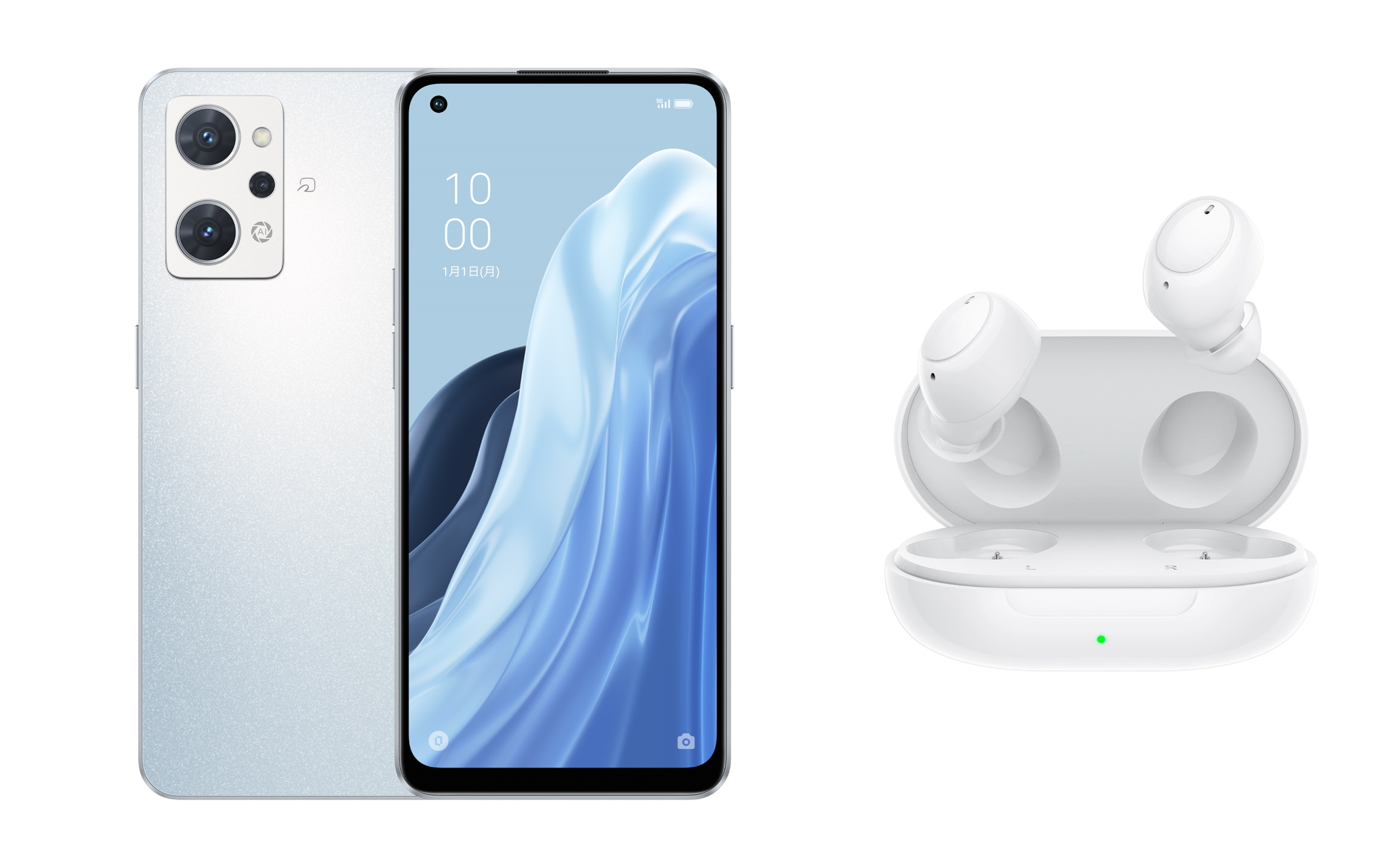 OPPO Reno7 A」購入でワイヤレスイヤホン「Enco Buds」をプレゼント