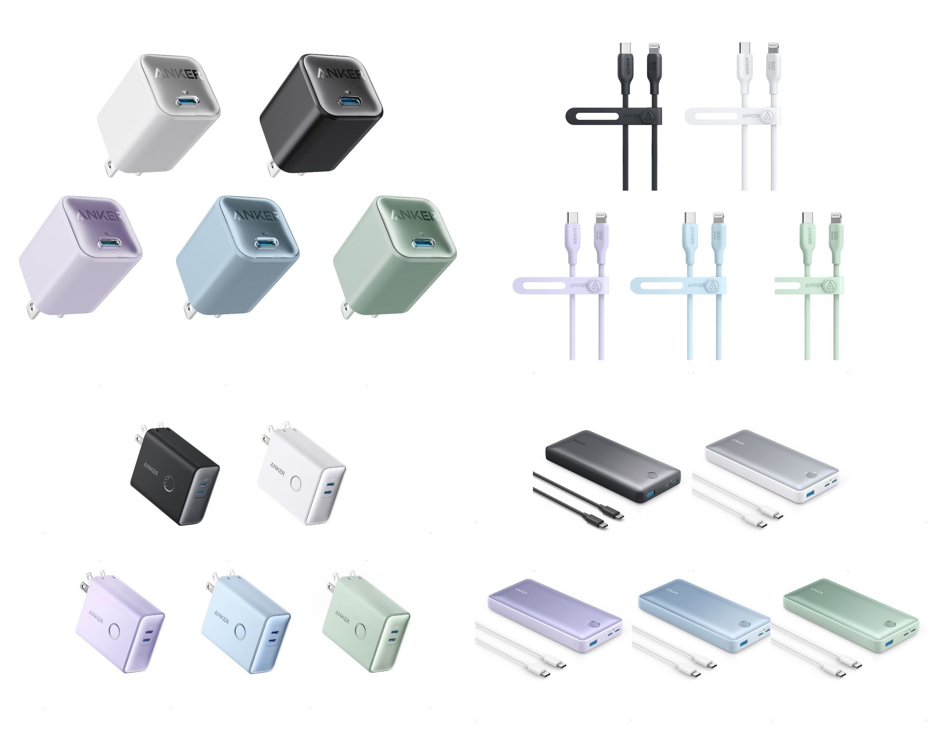 アンカーが計8製品を発表、iPhone 14向けをうたう最大30W充電器など