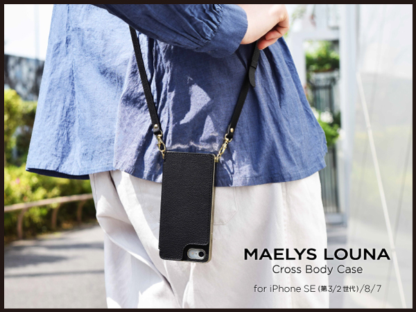 ★TV衣装★　マエリス　ルーナ　ショルダーストラップつきiPhoneケース UNiCASE、「MAELYS LOUNA」のiPhone SE（第3世代）対応ケース