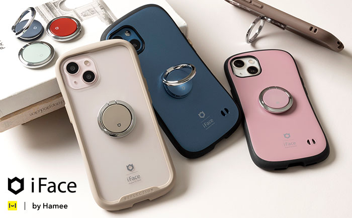 iFace」スマホリングに全14色の薄型のフラットタイプが登場 - ケータイ
