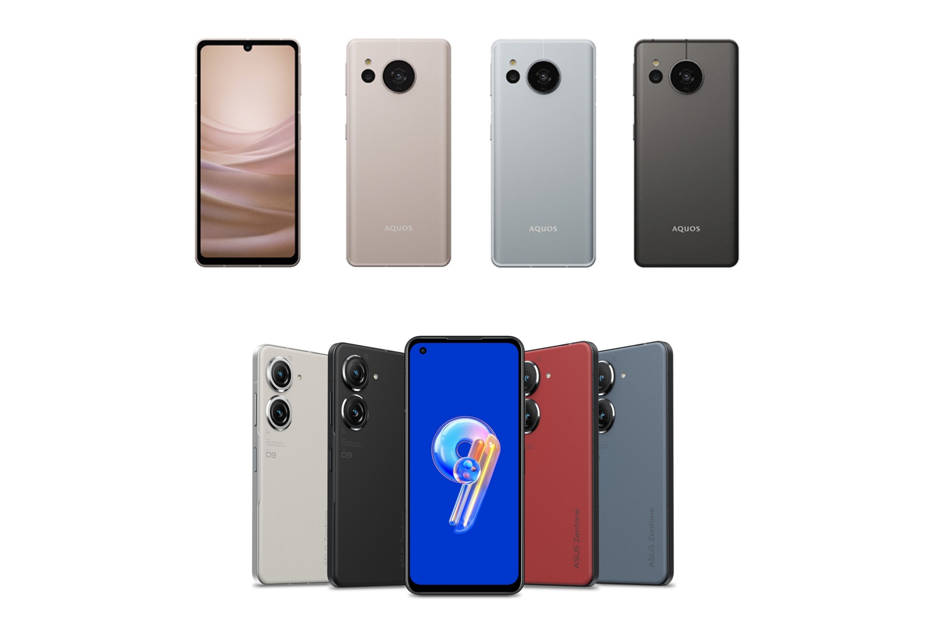 povo2.0で「AQUOS sense7」と「Zenfone 9」が対応端末に追加