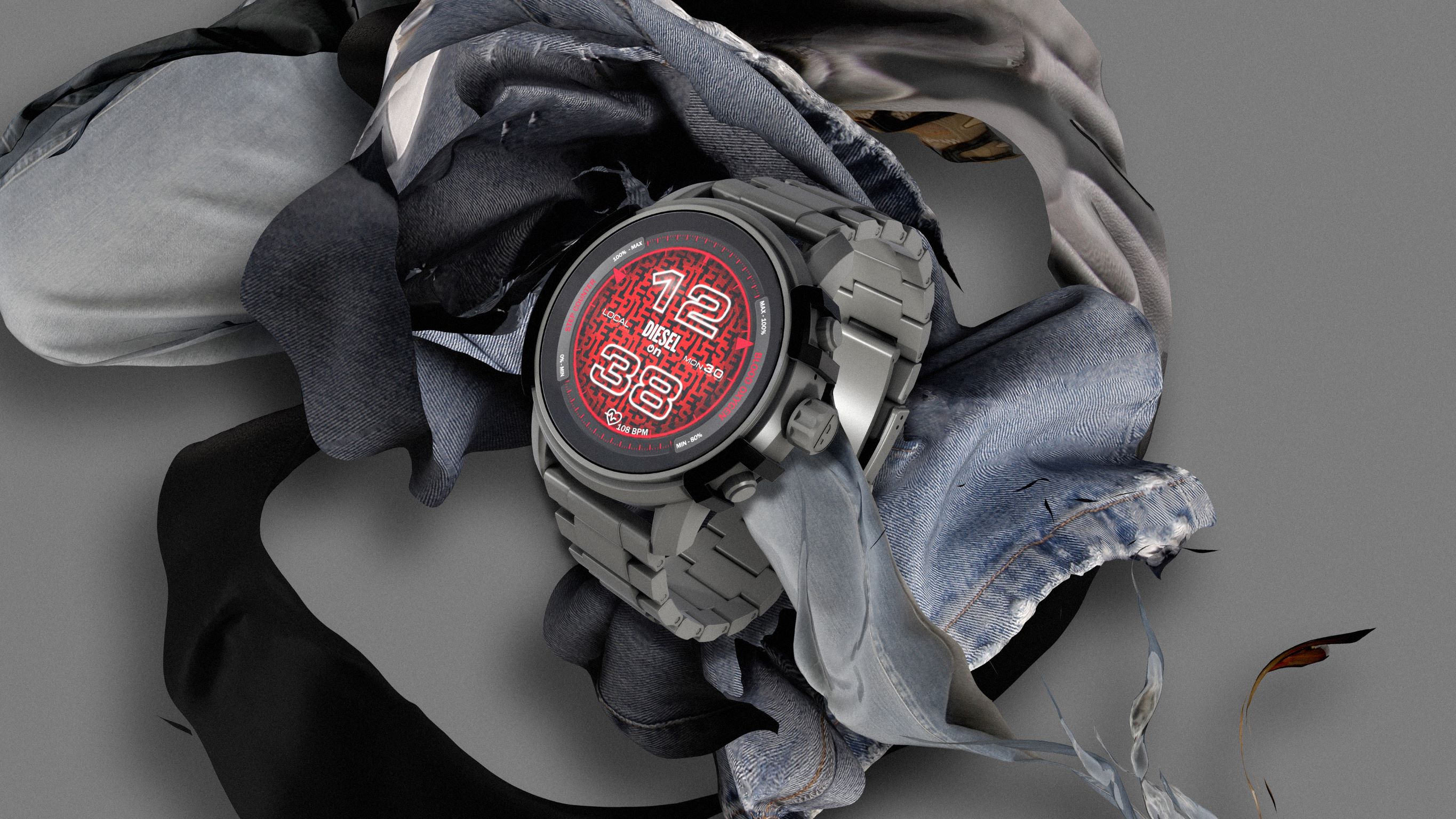 diesel スマートウォッチ ディーゼル - 腕時計(デジタル)