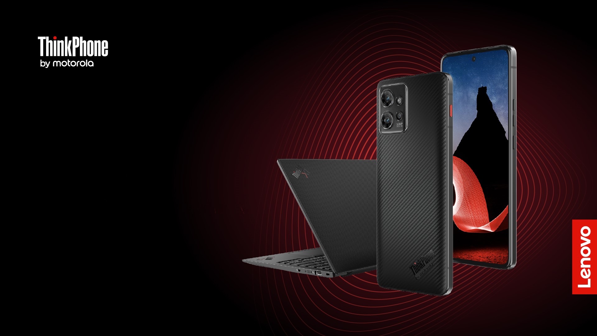 ThinkPadスマホ「ThinkPhone」発表、「ThinkPad」と高度に連携