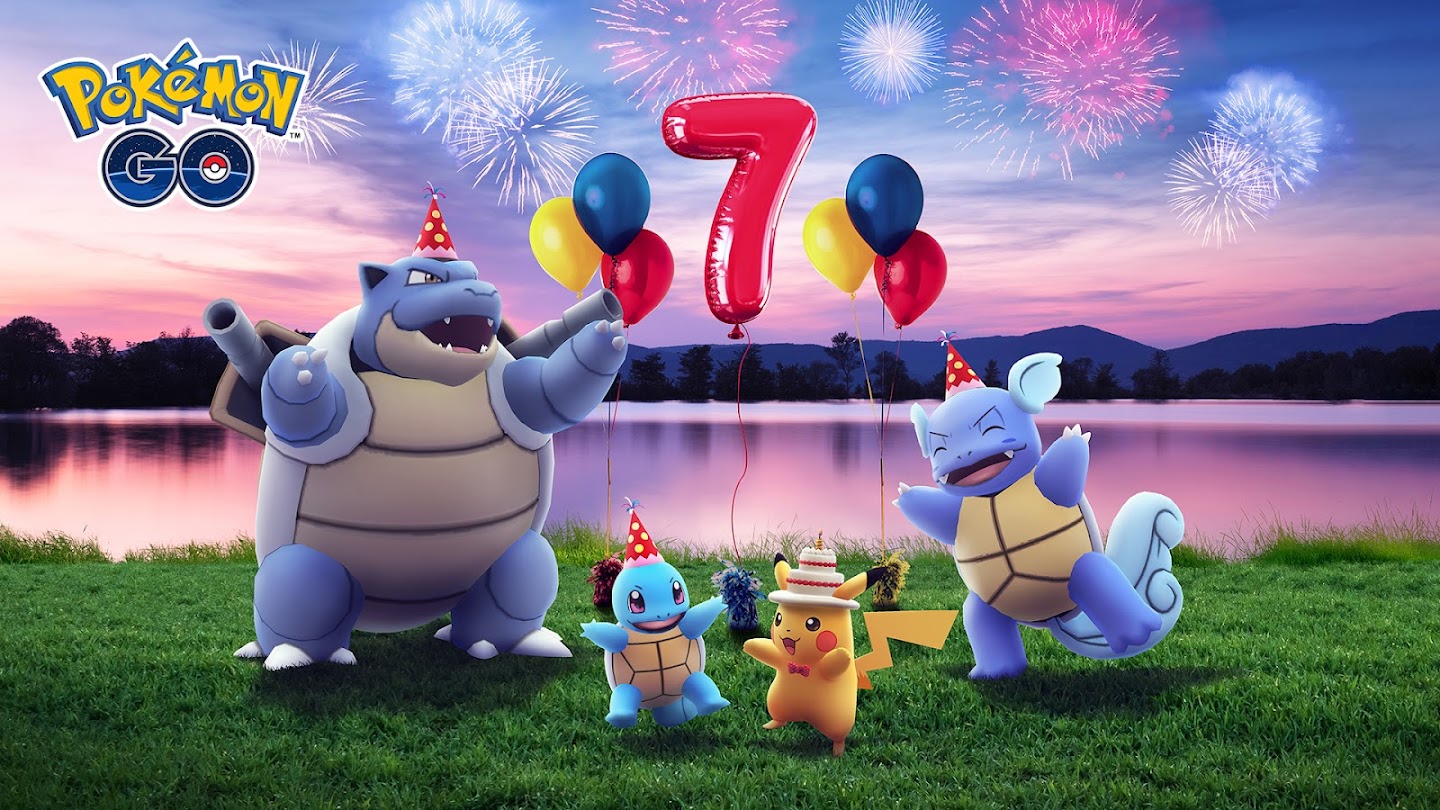 Pokémon GO」で7周年記念イベント、6日10時～12日20時 - ケータイ Watch