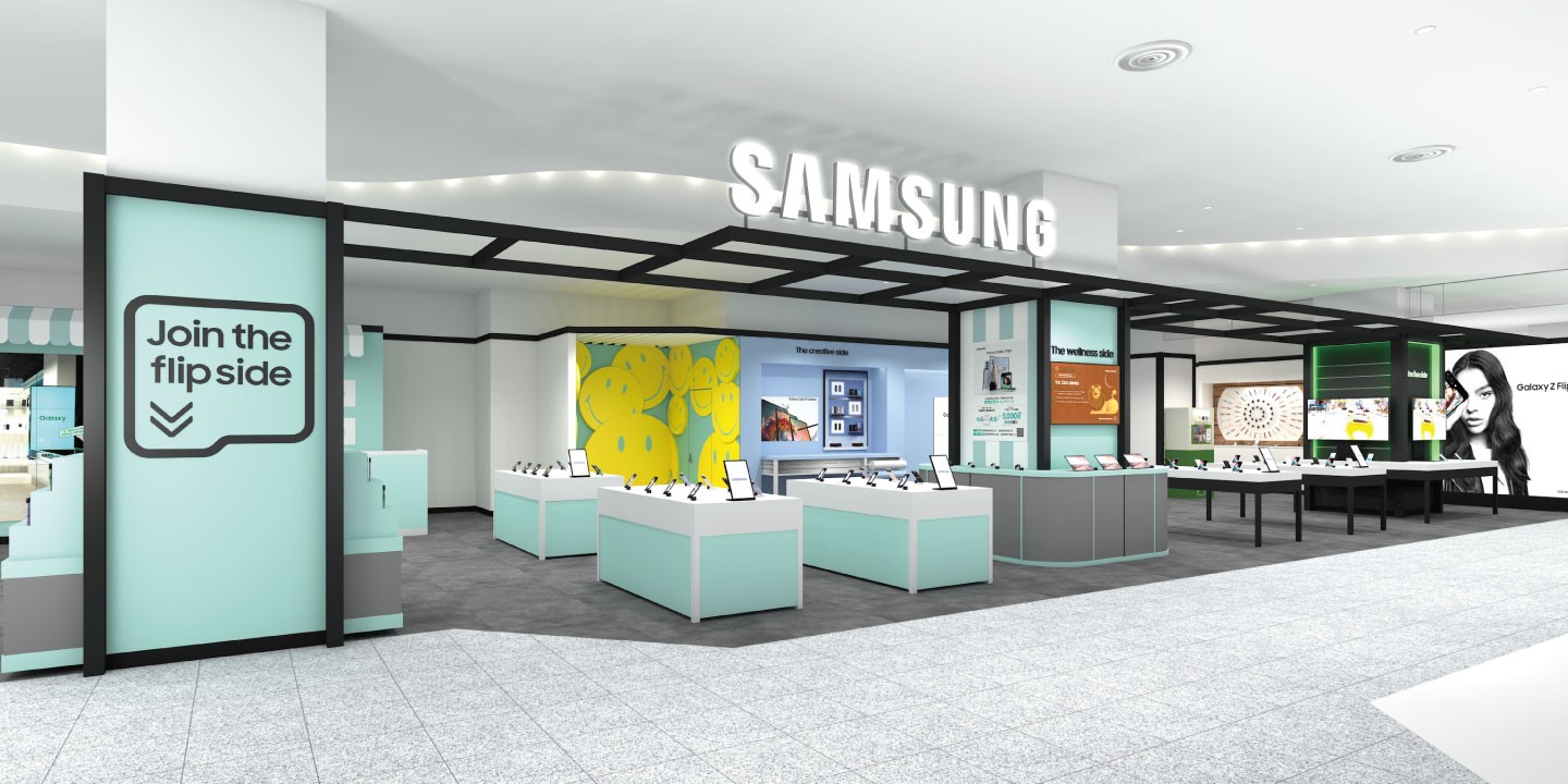 Galaxy Z Flip5」「Galaxy Z Fold5」など体験できる「Galaxy Studio