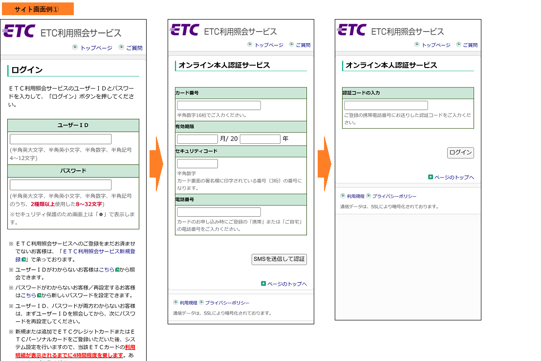 解約の予告”称する「ETC利用照会サービス」偽メールと偽サイトの報告