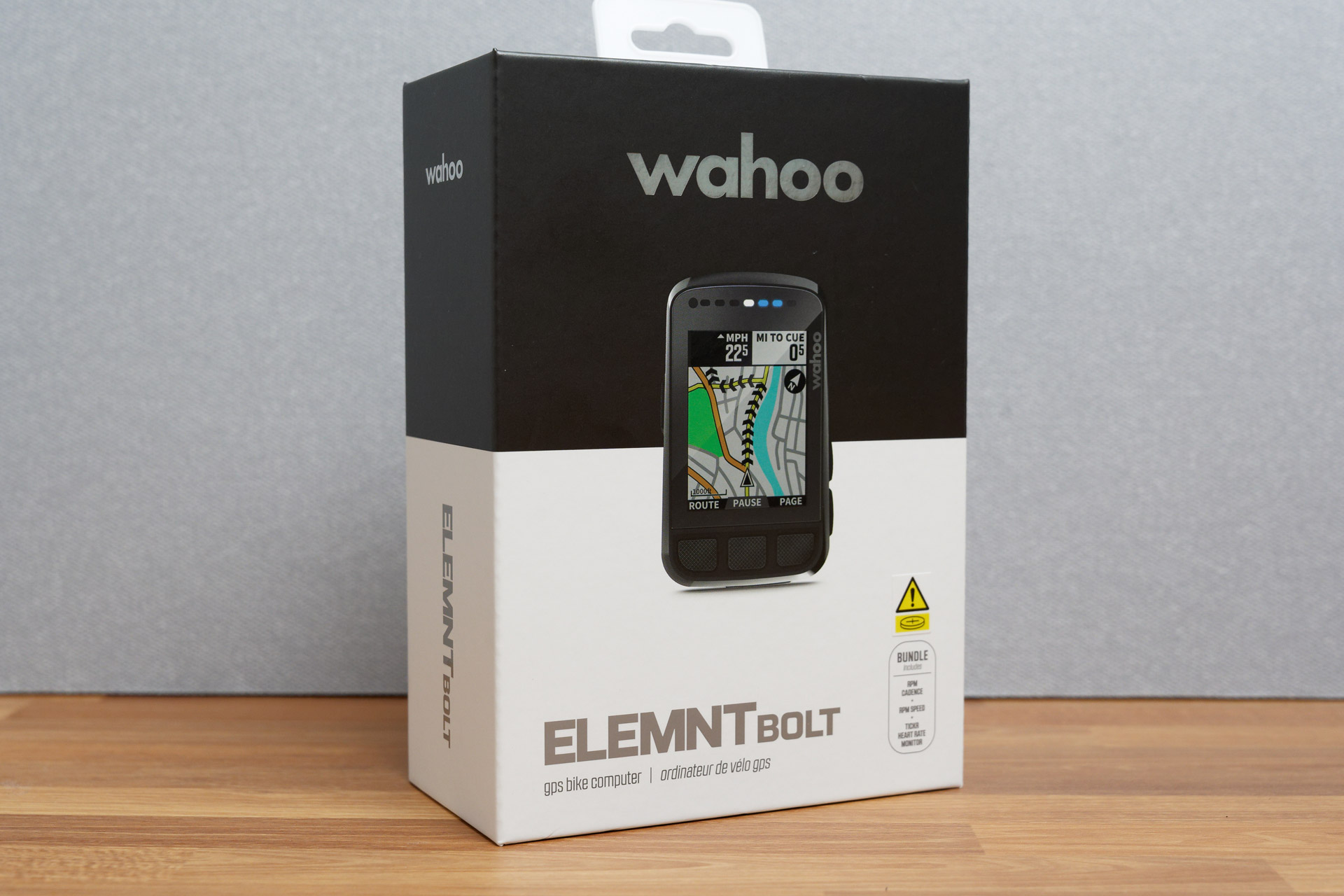 サイコン「Wahoo ELEMNT BOLT」導入、アウトドアサイクリングもいいな