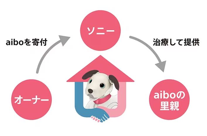 ソニーが「aibo」の里親を募集、医療・介護施設が対象 - ケータイ Watch