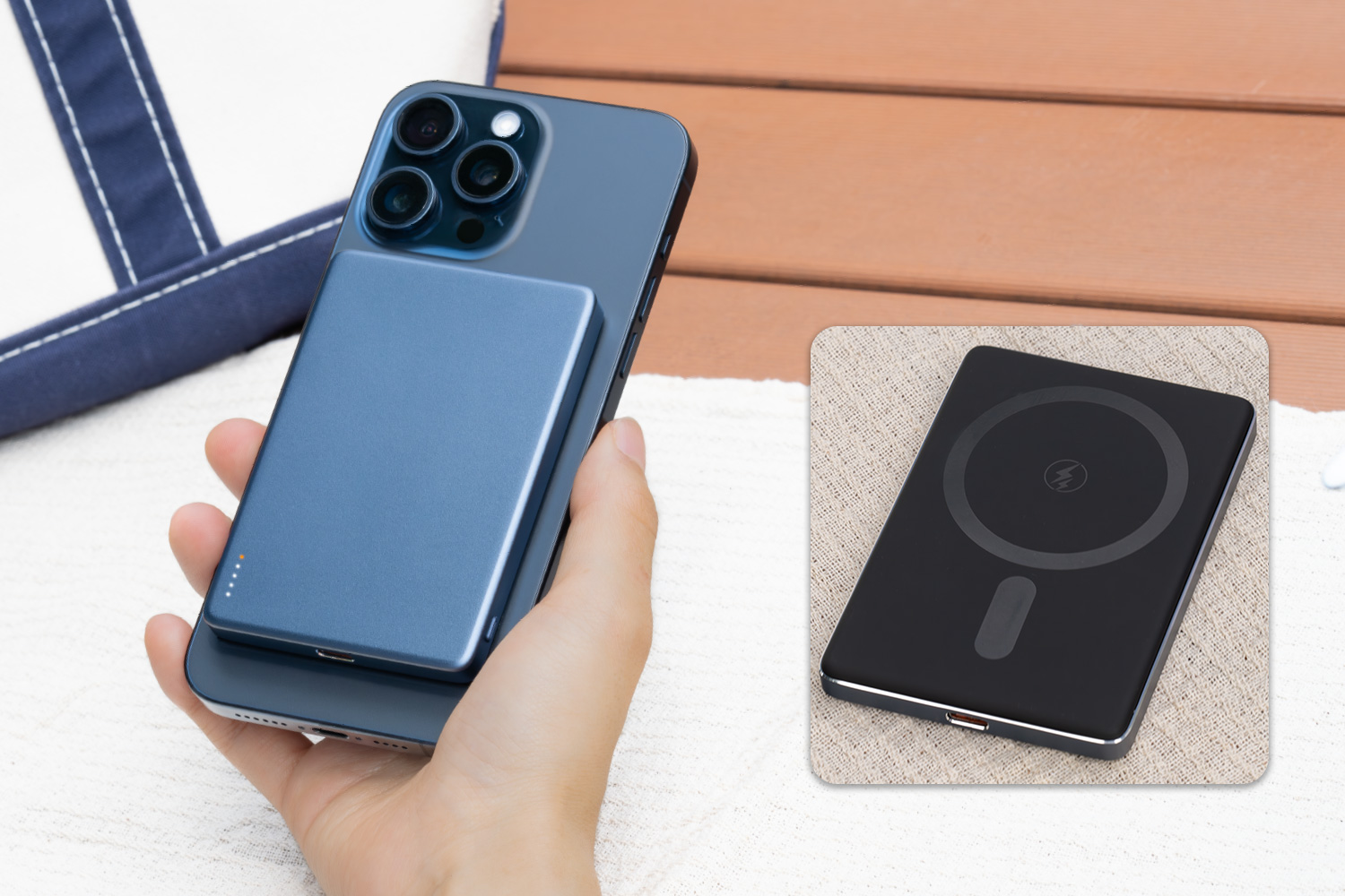 オウルテック、MagSafe対応の薄型モバイルバッテリーを発売 厚さ9.6mm