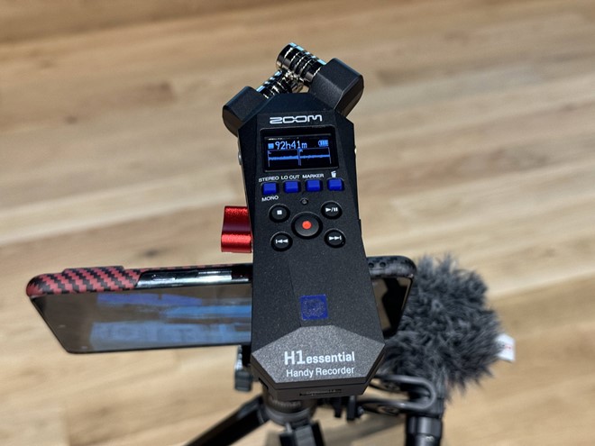 発表会での音撮りに、ハンディーレコーダー「H1essential」が便利だっ