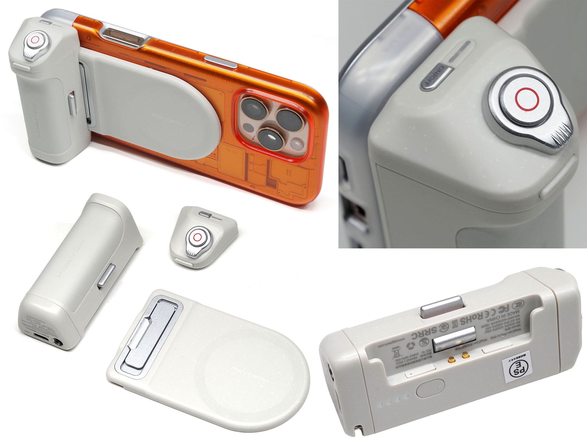 スマホをカメラっぽく……だけじゃないモバイルバッテリー搭載の