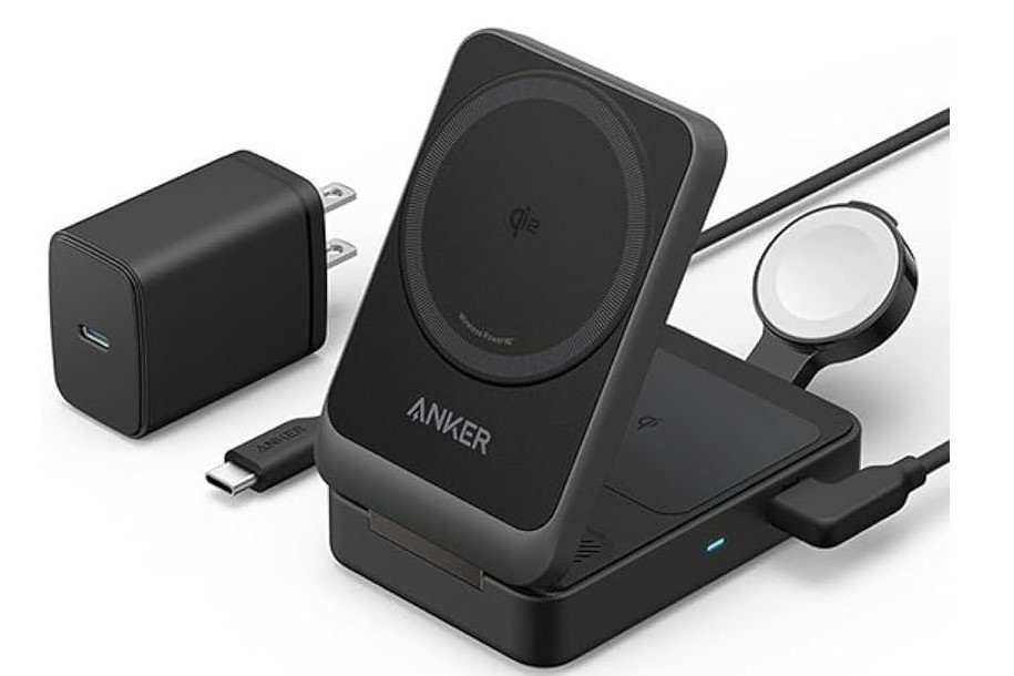 Amazonでアンカーの充電ステーション「MagGo Wireless Charging