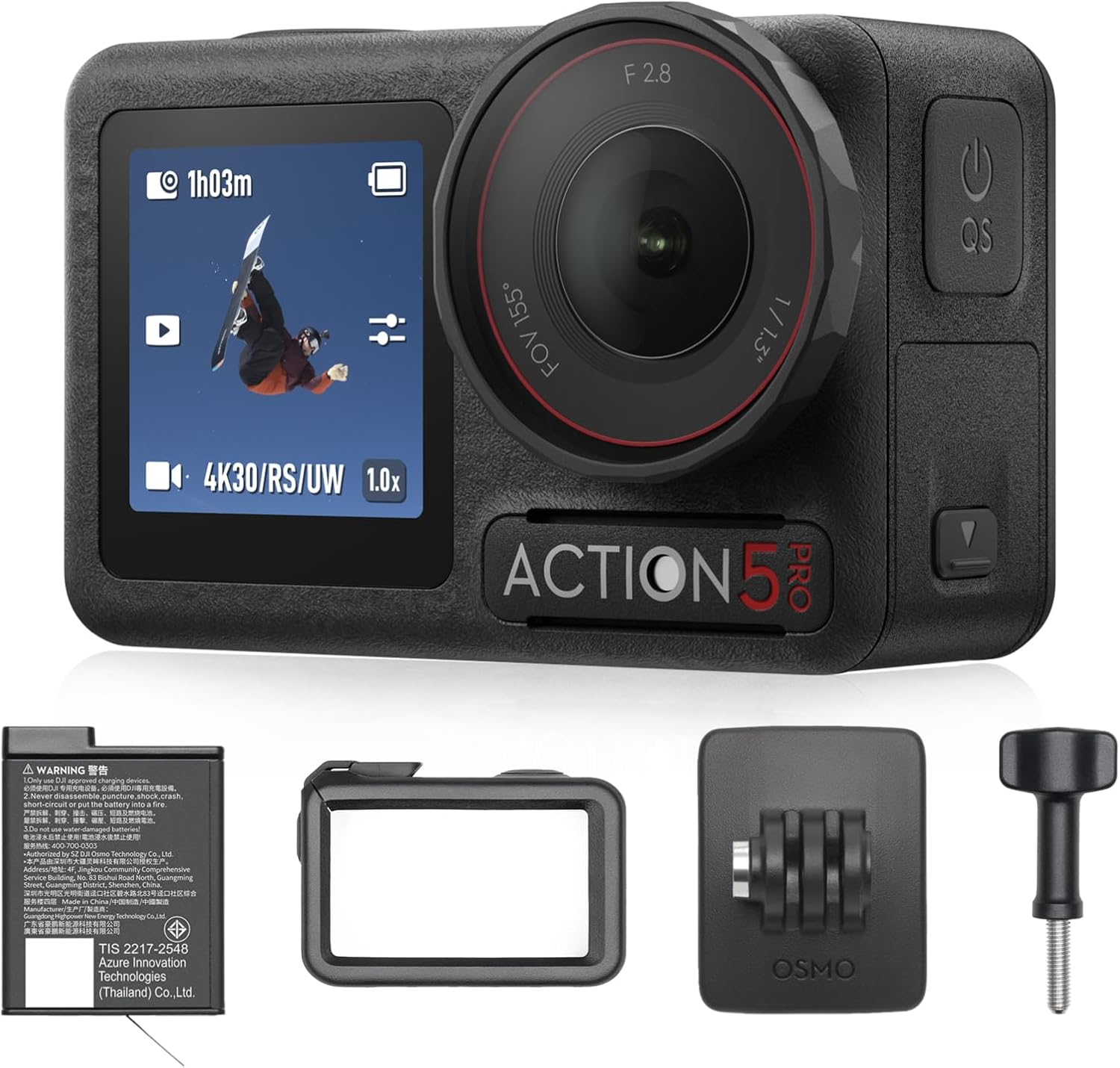 DJIのアクションカメラ「Osmo Action 5 Pro」がAmazonでセール 