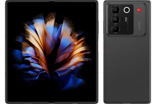 ワイモバイル、ZTE製の横折りスマホ「nubia Fold」を4日発売