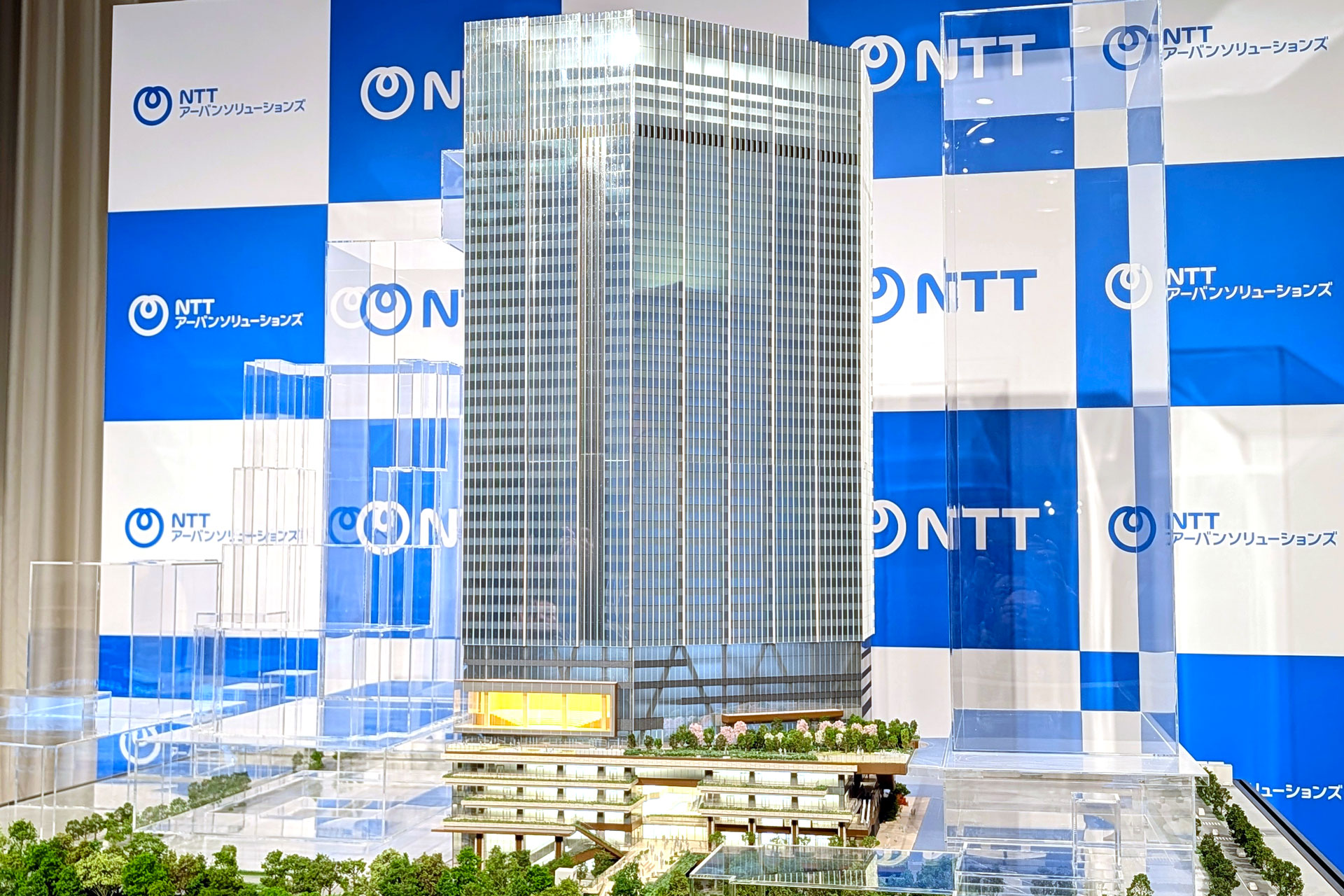 NTT本社が2031年に日比谷へ移転、IOWN実装の「NTT日比谷タワー」着工