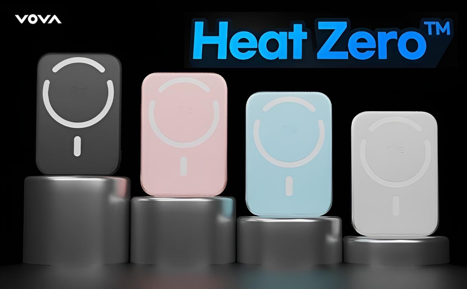 VOVA、準固体電池採用モバイルバッテリー「Heat Zero」15日発売 釘を刺しても燃えにくい