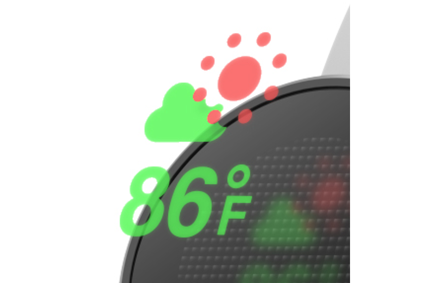 京セラ、「ウェアラブル空中ディスプレイ」を試作