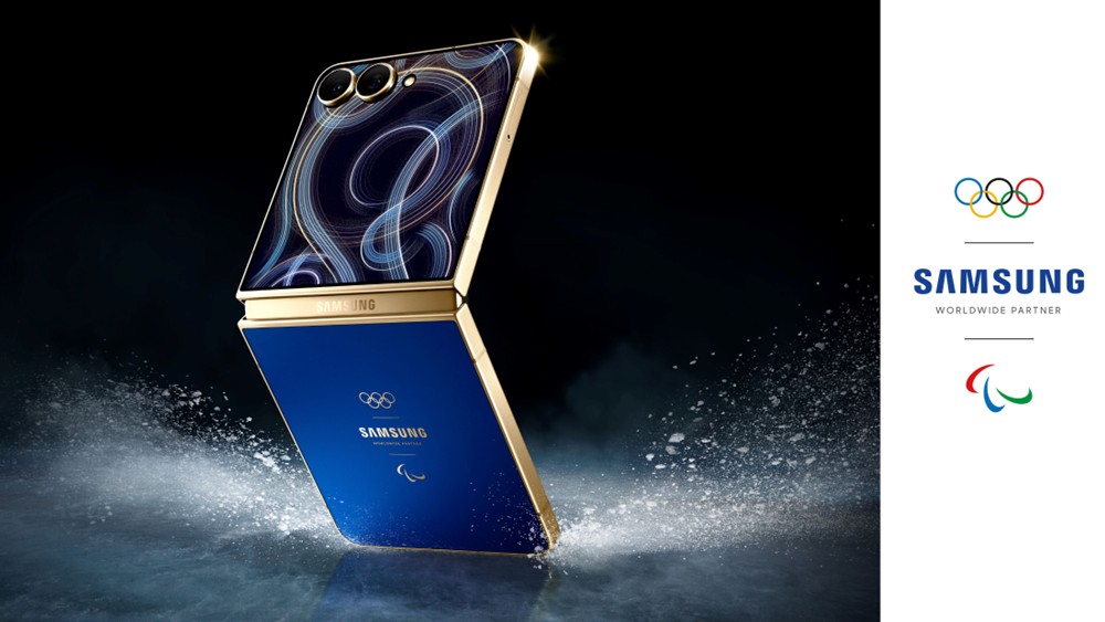 サムスン、「Galaxy Z Flip7 Olympic Edition」発表 ミラノ