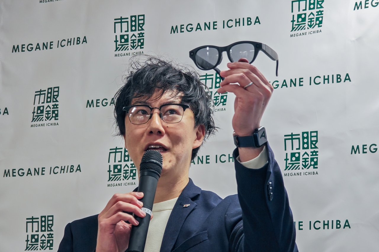 眼鏡市場、カメラ搭載スマートグラス「Linse」を2月6日発売 “毎日かけるメガネ”を基準に開発
