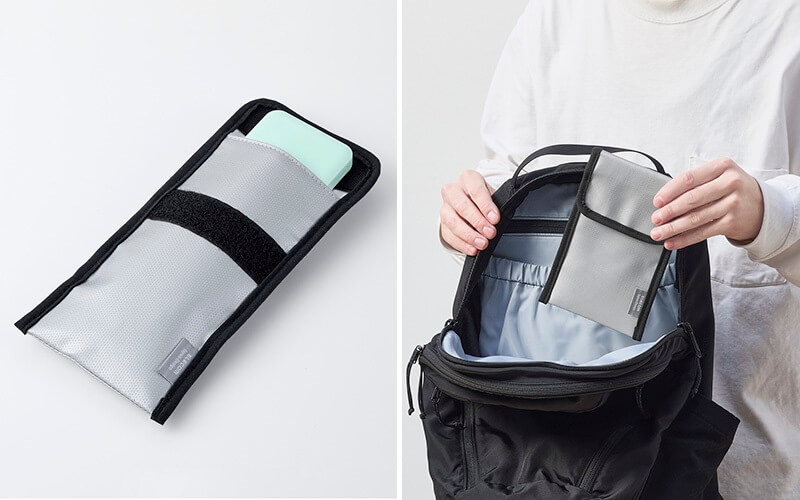 エレコムから「難燃ガジェットポーチ」3種、モバイルバッテリーの発火対策に