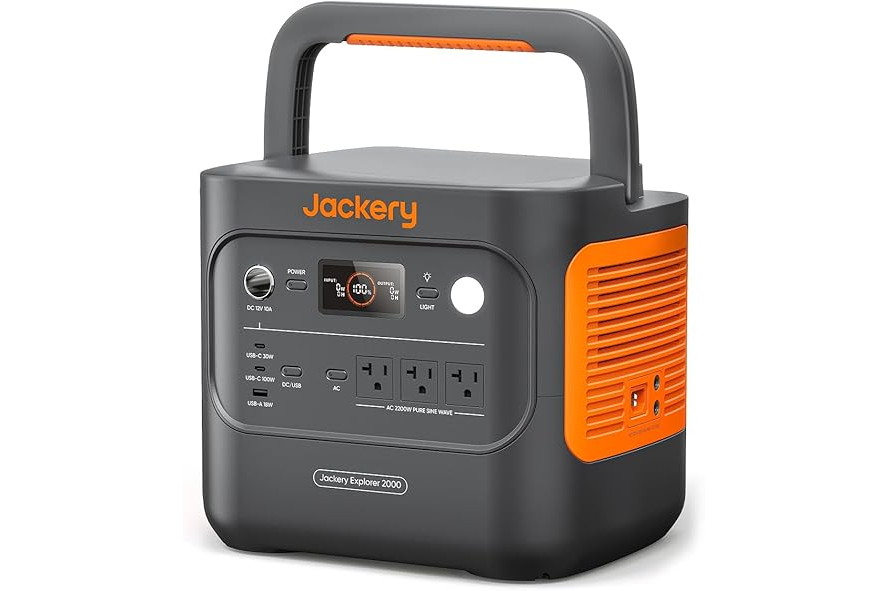 AmazonでJackeryの「JE-2000D 2000Whポータブル電源」などがタイム