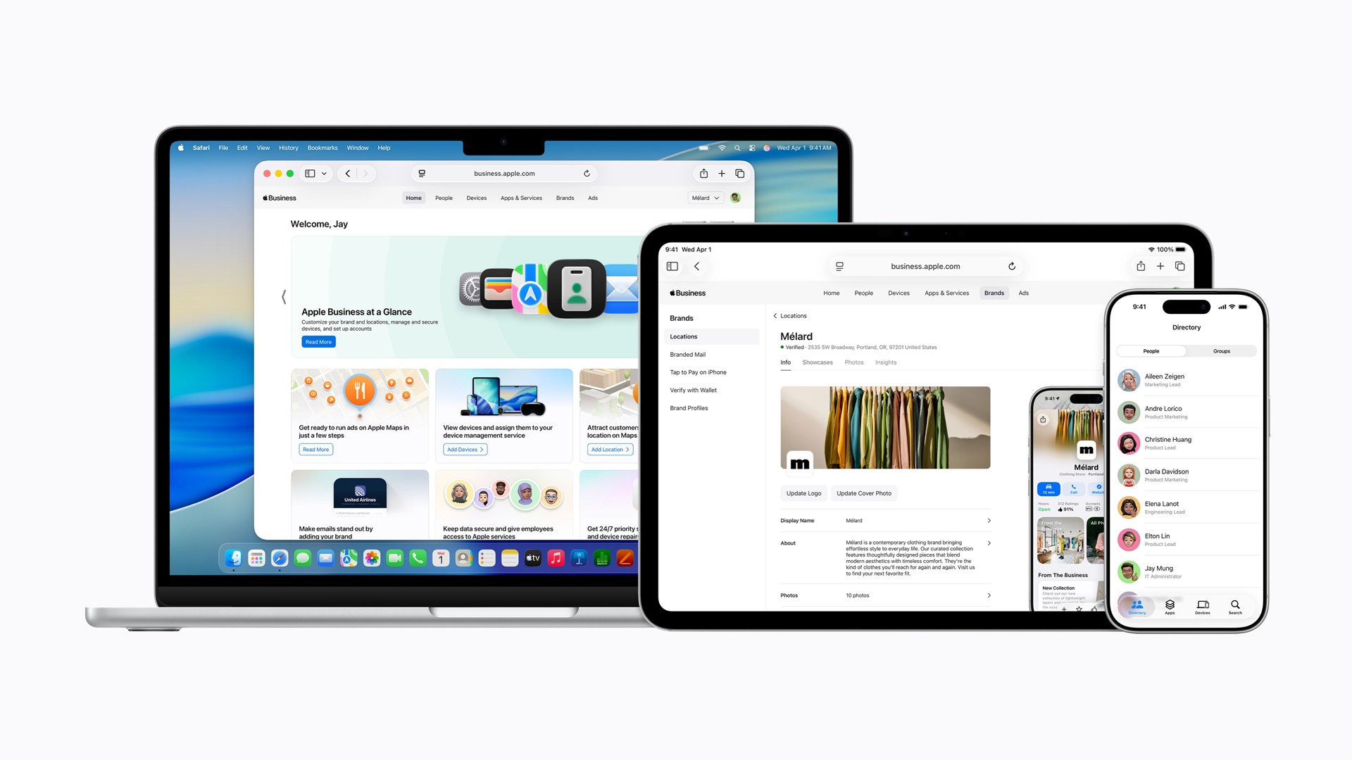 アップルが法人向けサービス「Apple Business」