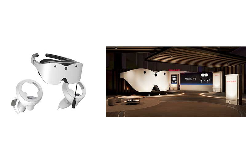 シャープの軽量VRグラス「Xrostella VR1」クラファン開始、19.9万円～