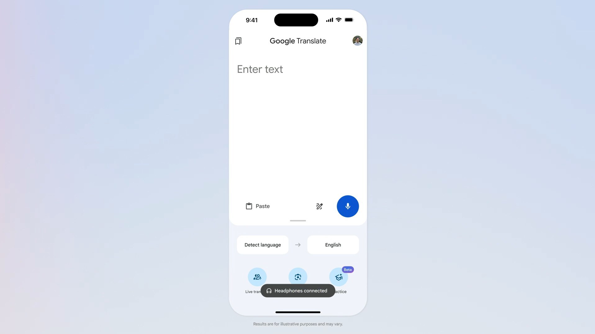 Google 翻訳アプリ、ヘッドホン経由でAIが音声翻訳する「ライブ翻訳」国内で提供開始