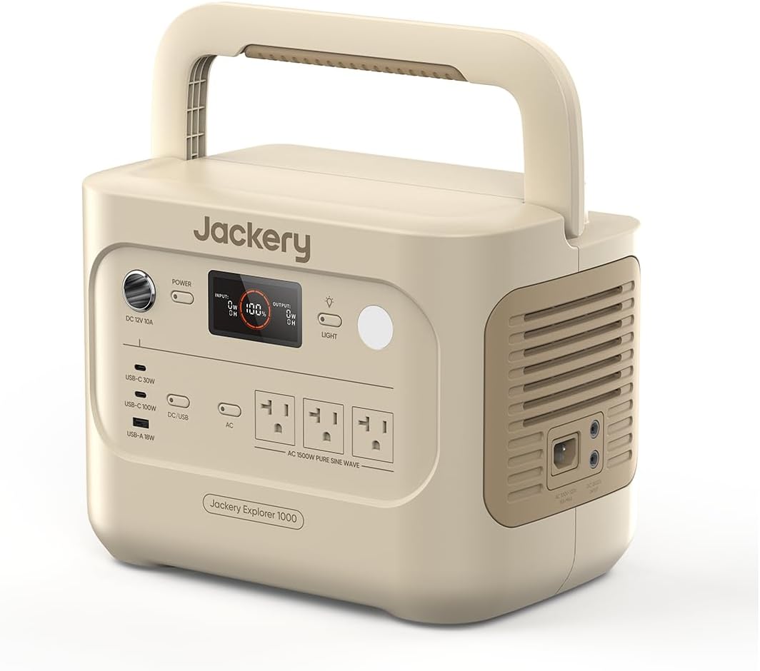 AmazonでJackeryのポータブル電源が最大50%割引、ソーラーパネルセット