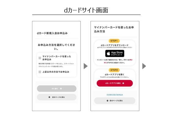 dカード、マイナンバーカードでの本人確認に対応　オンライン上で手続きが完結できるように