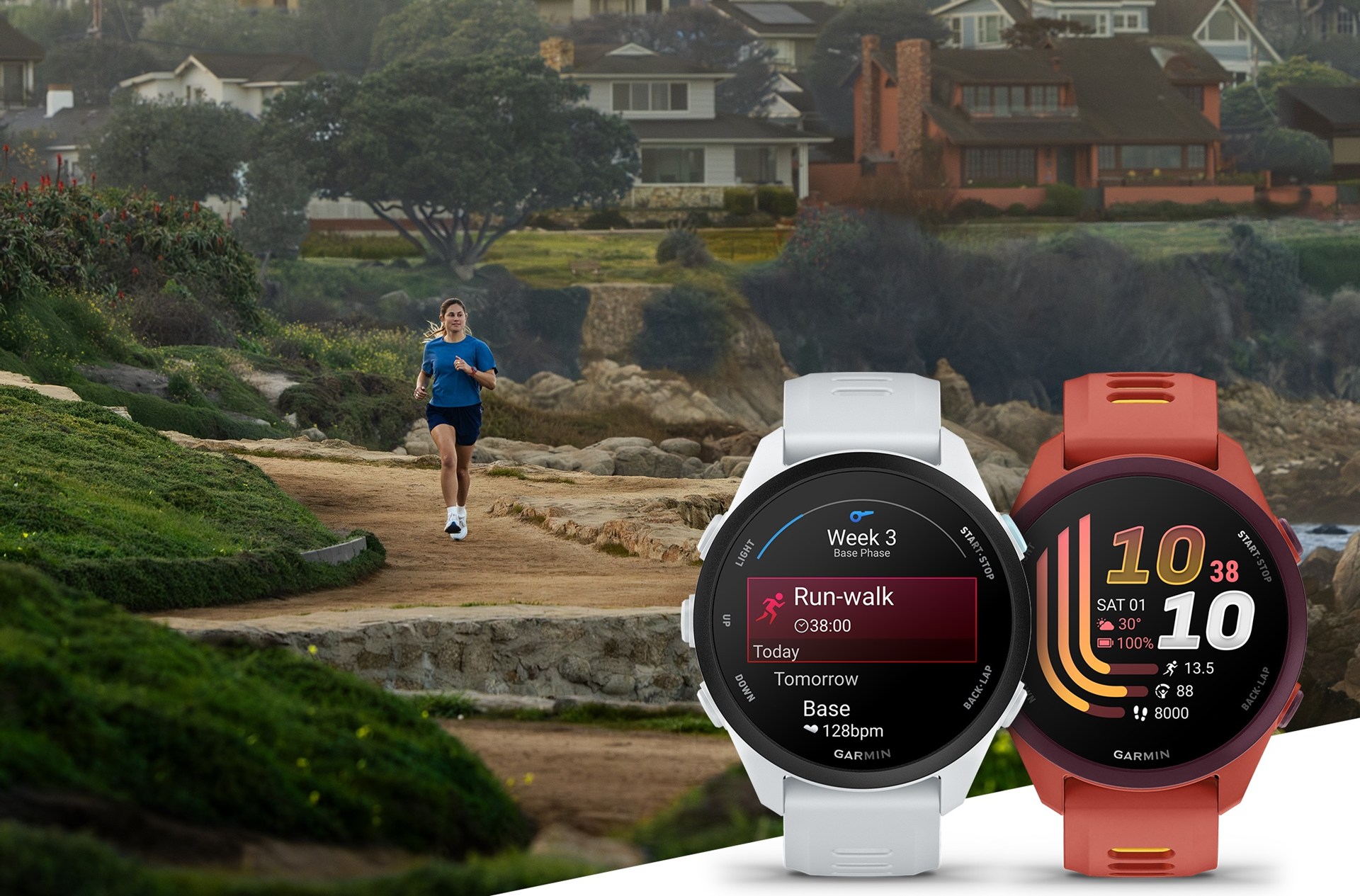 ガーミン、初心者向けランニングウォッチ「Forerunner 70/170/170 Music」28日発売