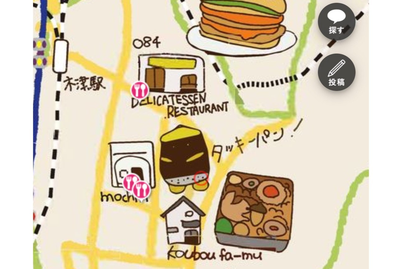 手作りイラスト地図で街を楽しむ新たな視点