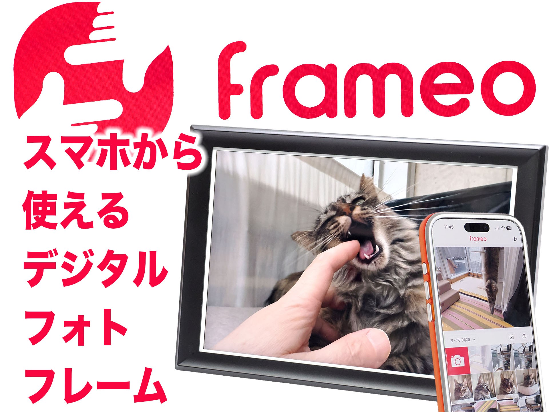 [スタパ齋藤の「スタパトロニクスMobile」]令和のデジタルフォトフレームが予想以上に「ツカエル」ッ!!!　約1.2万円でスマホ遠隔転送＆カレンダー対応だッ!!