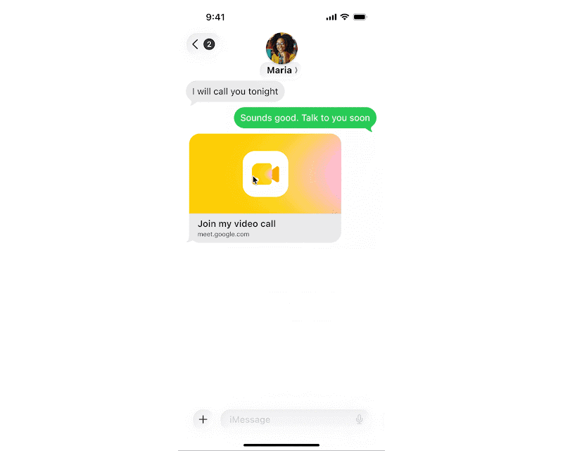 iPhoneの「Safari」からGoogle Meetに参加できるように