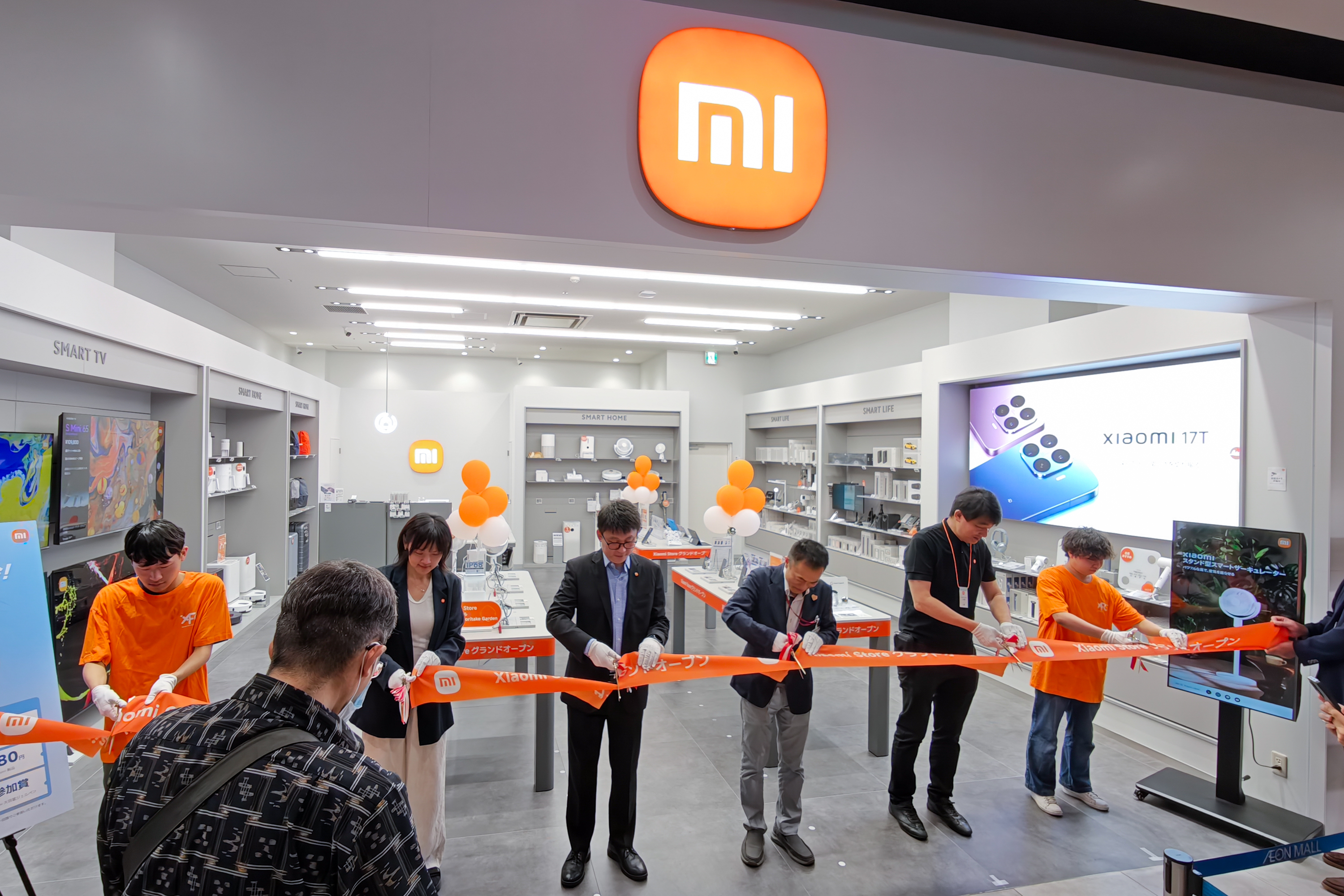 「Xiaomi Store イオンモール Nagoya Noritake Garden店」がオープン、国内10店舗に